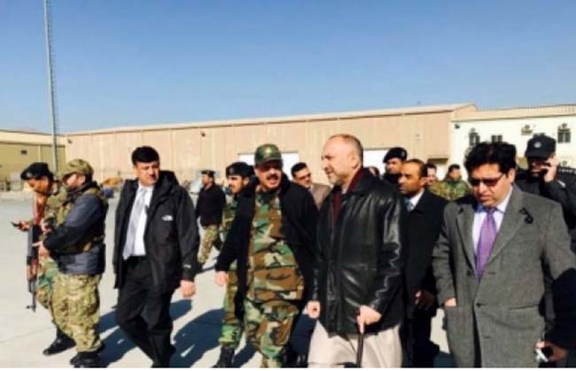 Atmar in Kandahar as  Ghani Orders thorough Probe into the Terror Attack